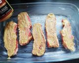Mustáros-fokhagymás oldalas recept fázis 2 fotója
