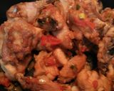 Foto del paso 6 de la receta: Pollo en salsa con huevo
