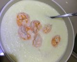 รูปขั้นตอนการทำที่ 4 ของ โจ๊กไข่ขาว ใส่กุ้ง (196 แคลอรี่) โปรตีนล้วน