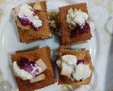 A picture of step 6 of Homemade Sesame-Crackers WITH Sweet and Savoury flavours.