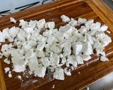 Une image de l'étape 13 de Salade de pâtes au saumon, tomates, oignon rouge et feta.