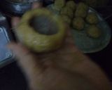 A picture of step 6 of Kakara (Odia Pitha).