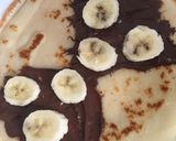 Pas rețetă Clătite cu banane și nutella 3 fotografie