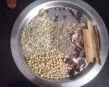A picture of step 1 of Garam Masala.