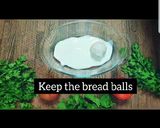 A picture of step 18 of Instant Bread dahi bhalle.