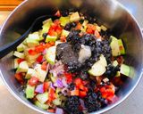 A picture of step 4 of Summertime Pasta Salad.