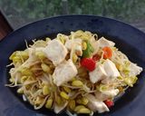 Foto langkah ke 3 dari resep Oseng Cambah Dele Tahu.