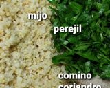 Foto del paso 2 de la receta: Mini cakes de mijo (vegano y libre de gluten)