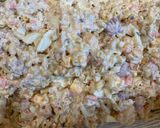A picture of step 5 of Filipino Style Macaroni Chicken Salad.