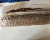 A picture of step 6 of Meatloaf with a Greek touch.