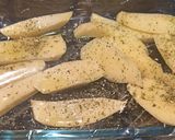 Foto del paso 1 de la receta: Patatas microondas con salsa de queso