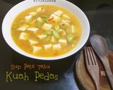 Foto langkah ke 4 dari resep Sup Pete Tahu Kuah Pedas.