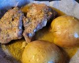 Foto del paso 6 de la receta Churrasco a mi manera con patatas y manzanas