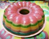 Foto langkah ke 4 dari resep Kue Lapis Pelangi takaran sendok.
