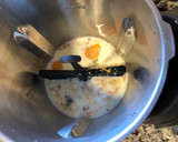 Foto del paso 5 de la receta: Natillas de turrón sobre compota de manzana en Mambo