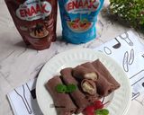 Foto langkah ke 16 dari resep Dadar gulung coklat vla milky.