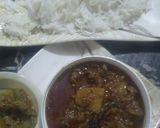 A picture of step 3 of Aaloo Keema.