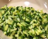 节瓜. 虾仁. 鸡蛋. 黑木耳饺子的食譜步驟4照片
