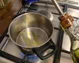 A picture of step 1 of Coconut Milk Rice.