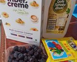 Foto langkah ke 1 dari resep Puding Blueberry.