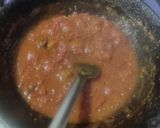 A picture of step 3 of Tomato Thokku.