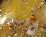 A picture of step 5 of Beef Onion Soup.