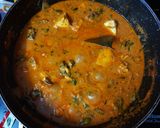 A picture of step 4 of Paneer tikka masala.