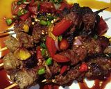 Foto langkah ke 10 dari resep Sate Daging Sambal kecap.