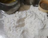 A picture of step 1 of Namkeen mater.