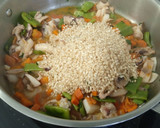 Foto del paso 8 de la receta: Arroz integral con sepia 🦑
