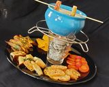 ચીઝ ફોંડયું પ્લેટર (Cheese Fondue Platter Recipe In Gujarati) રેસીપી સ્ટેપ5ફોટો