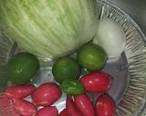 A picture of step 4 of Pozole Rojo.