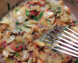 Foto del paso 20 de la receta: Tortilla cuajada de patatas, ajos, perejil y jengibre