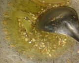 A picture of step 4 of Kashmiri dum aloo.