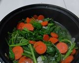 Foto langkah ke 3 dari resep Sayur Bayam rebus bening.