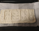 Foto del paso 5 de la receta: Empanada de espinacas, bacon, queso de cabra y patata