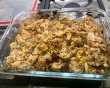 A picture of step 20 of Chicken Marinated with Two Mustards, Potatoes, and Spices.