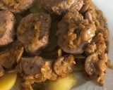 Foto del paso 5 de la receta: Solomillo de cerdo con champiñones y reducción de cava