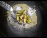 A picture of step 2 of Mava gujiya.