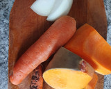 Foto del paso 1 de la receta: Crema de zapallo y verdura