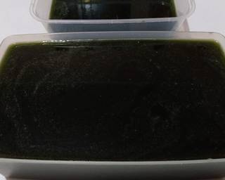 Cendol Daluman (Cincau) - Step 3