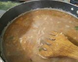 A picture of step 4 of Chicken Soup (Murge ka soup).