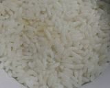 Foto langkah ke 5 dari resep Nasi Tim Ayam Jamur (Step by Step).