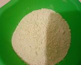 A picture of step 1 of Vanilla pancakes.