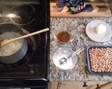 A picture of step 2 of Real Peanut Brittle.