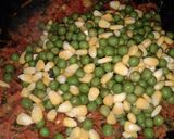 A picture of step 3 of Veggie paneer roll.
