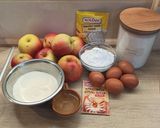 Almás krémes 🍎🍰 recept fázis 1 fotója