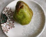 A picture of step 1 of Pear salsa.