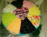 Foto langkah ke 5 dari resep Brownies pizza.