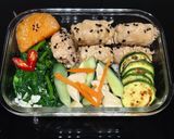 照燒里肌肉捲金針菇便當的食譜步驟4照片